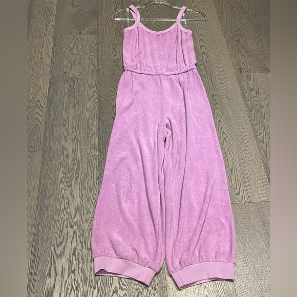 Suzi Kondi Pants - Suzi Kondi Mauve/Lilac Tank Terry Jumpsuit